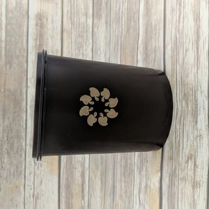 VTG | 70's Brown Tupperware Container with Mushrooms